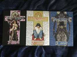 Carti Death Note manga volumele 1,2,3