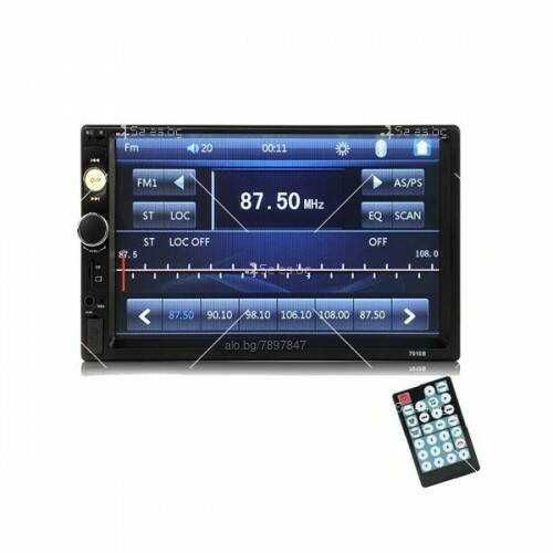 + камера 7" HD DVD/CD Touch Screen Мултимедия Bluetooth Mp5 USB с КАМЕ