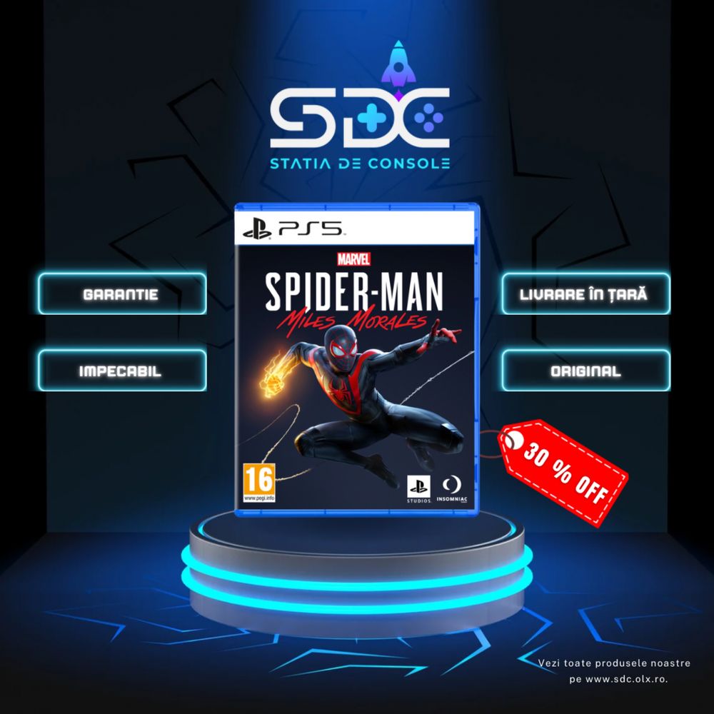 Spider-Man Miles Morales PS5 (Playstation 5) SDC