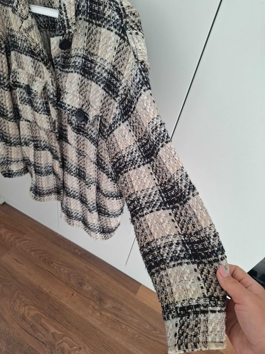 Geacă mărimea XS stil camasa Zara merge s,m