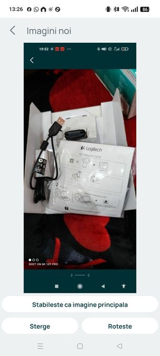 Camera web Logitech C270 , nou nouță .