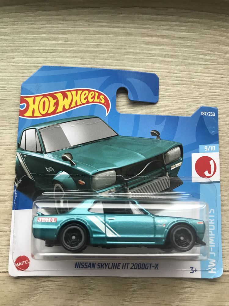 Hot Wheels Nissan Skyline, Shelby, Honda, Alfa, Corvette, Dodge, Bone