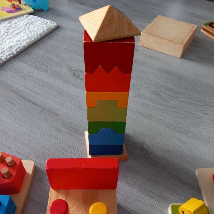 Jucari de lemn, puzzle-uri