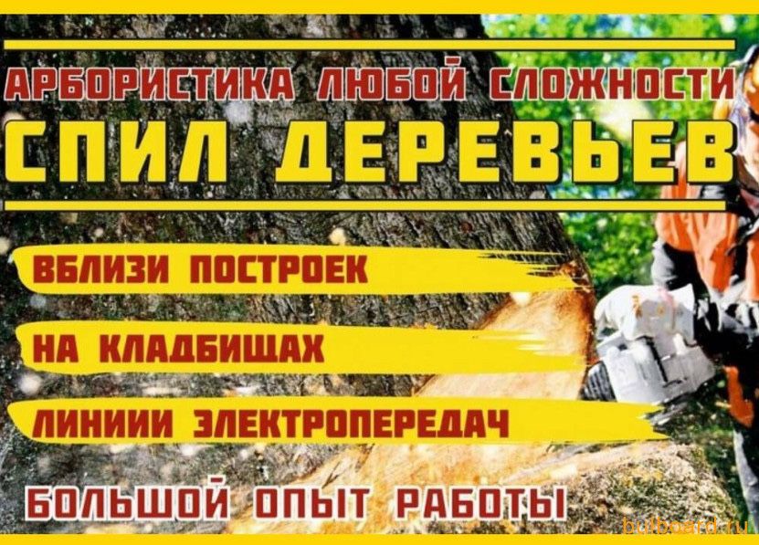 Спил деревьев, с вывозом! 10 м летница, проф оборудование