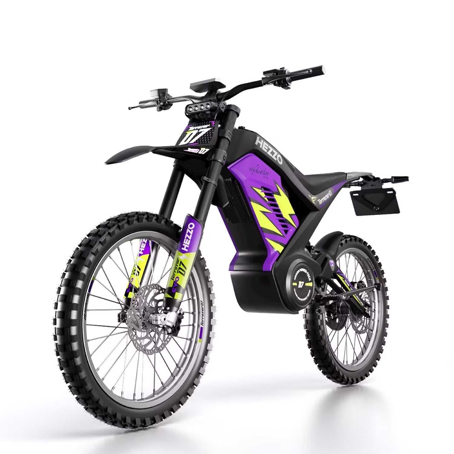HEZZO D7 OFFROAD – Електрическо офроуд колело 8000W