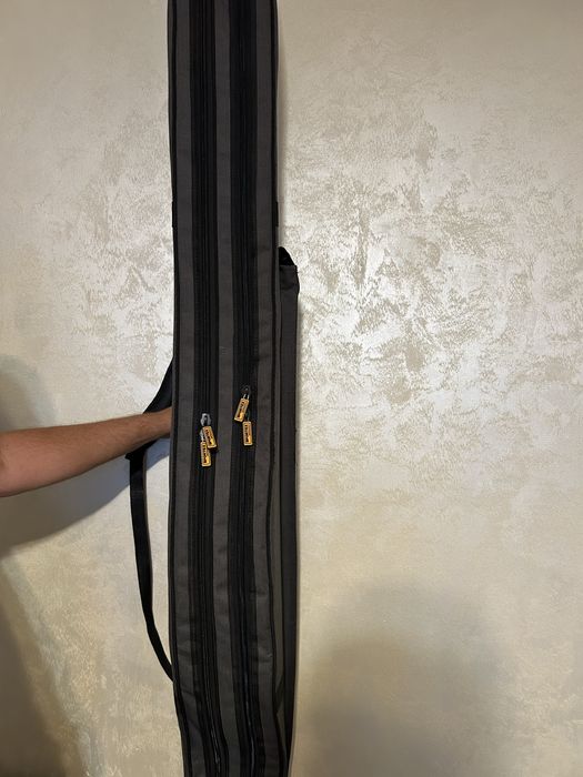 Husa de pescuit - 2 compartimente.