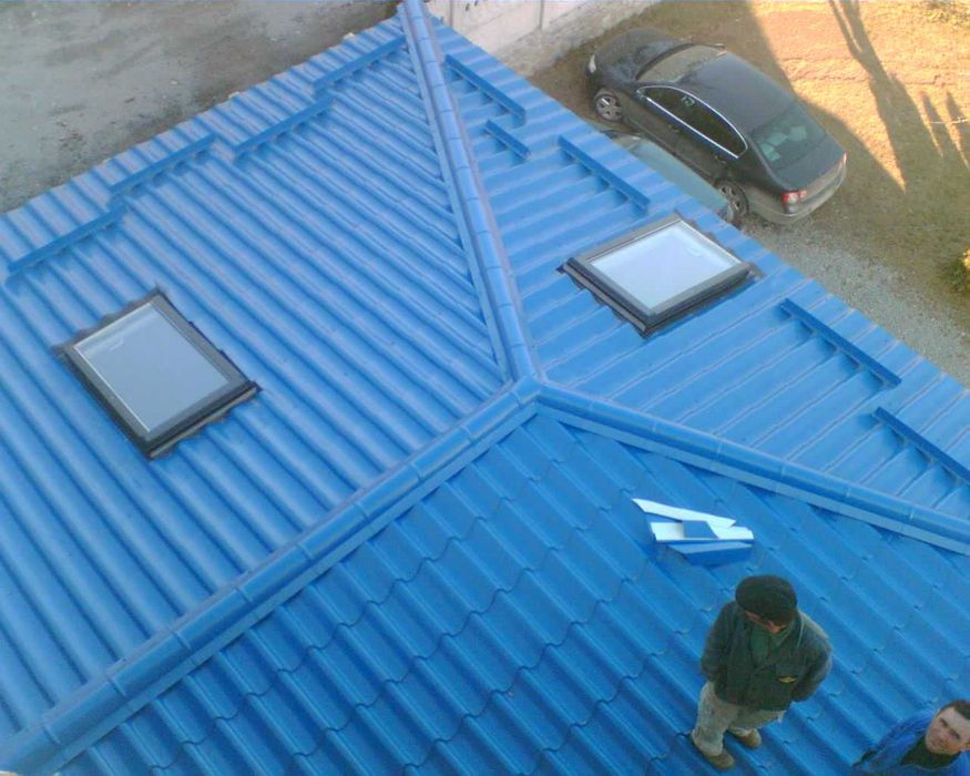 geam velux acoperis montaj