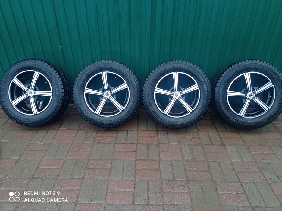 Продам титановые диски с зимней резиной