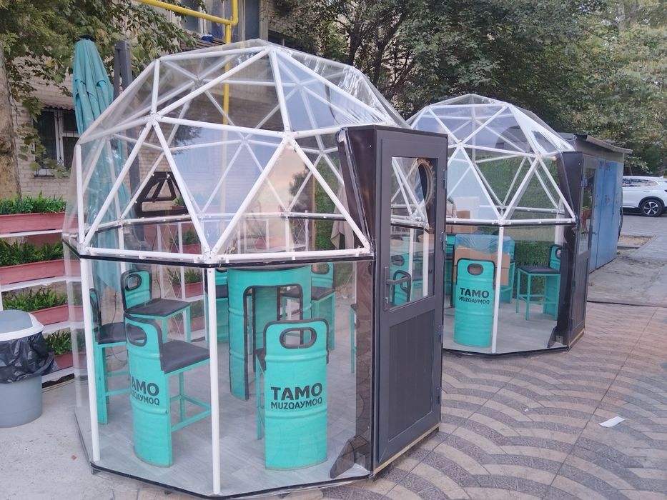 Kapsula. Besedka. Gombaz.