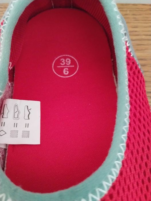 Aquashoes, incaltaminte acvatica, pantofi pentru apa, masura 39, noua
