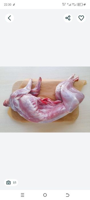 Продам мясо кроликав