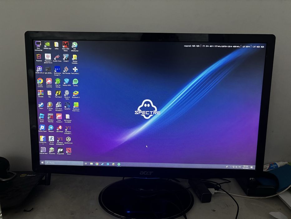 Монитор Acer 22 дюймов(HDMI,DVI,VGA)
