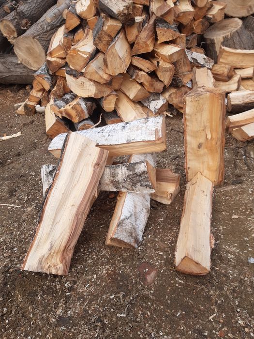 Берёза дрова колотые