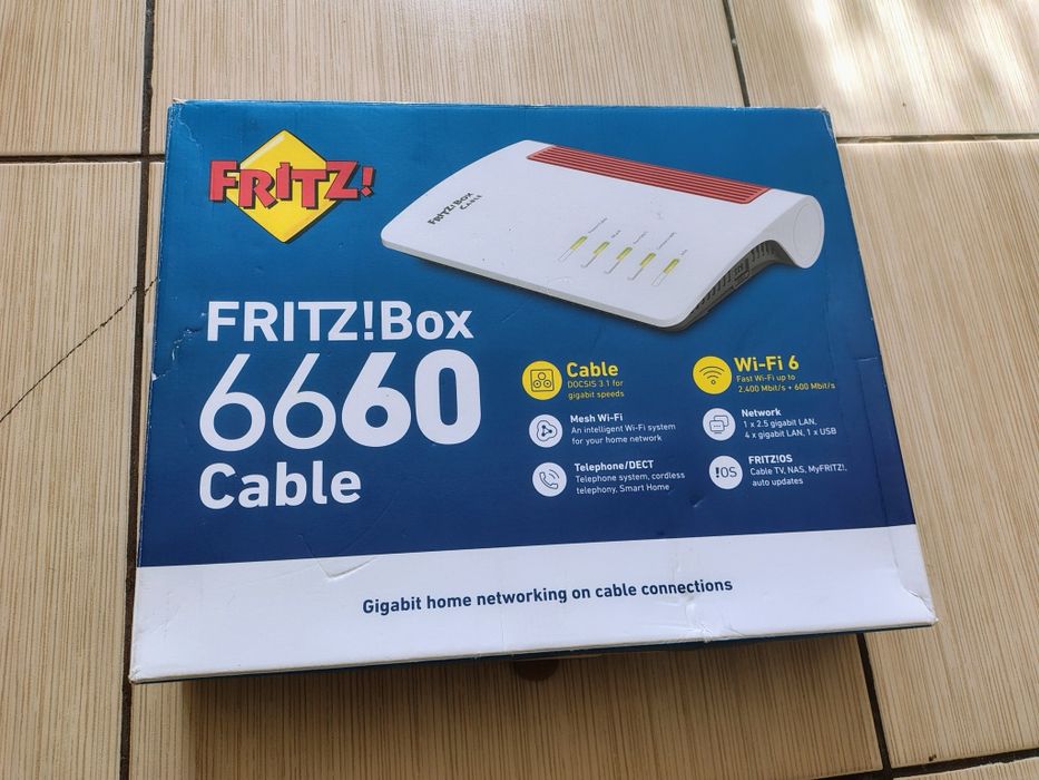 Router wifi 6 Fritz 6660 Fritz 7490