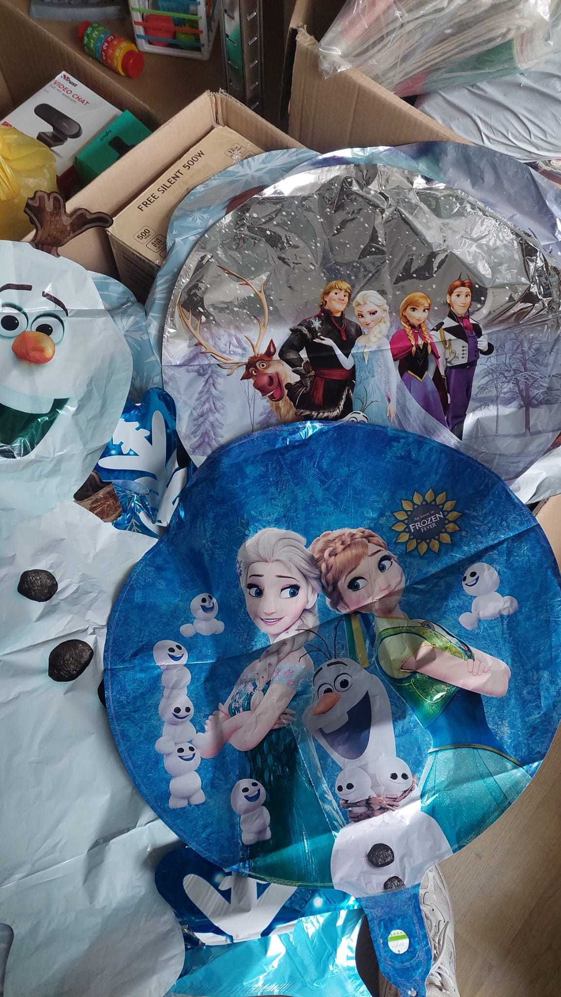 Комплект от 10 балона за рожден ден, Алуминиево фолио, Frozen