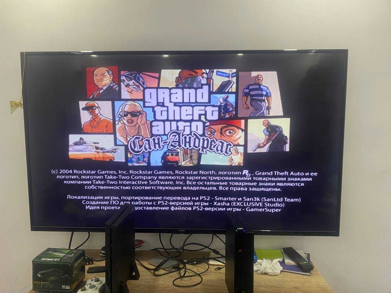 Playstation 2 fat 5000-я 500gb