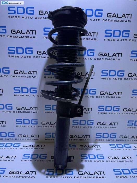 Telescop Amortizor Fata Dreapta Complet Cu Arc si Flansa Skoda Superb 2 2008 - 2015 Cod 3C0413031AT