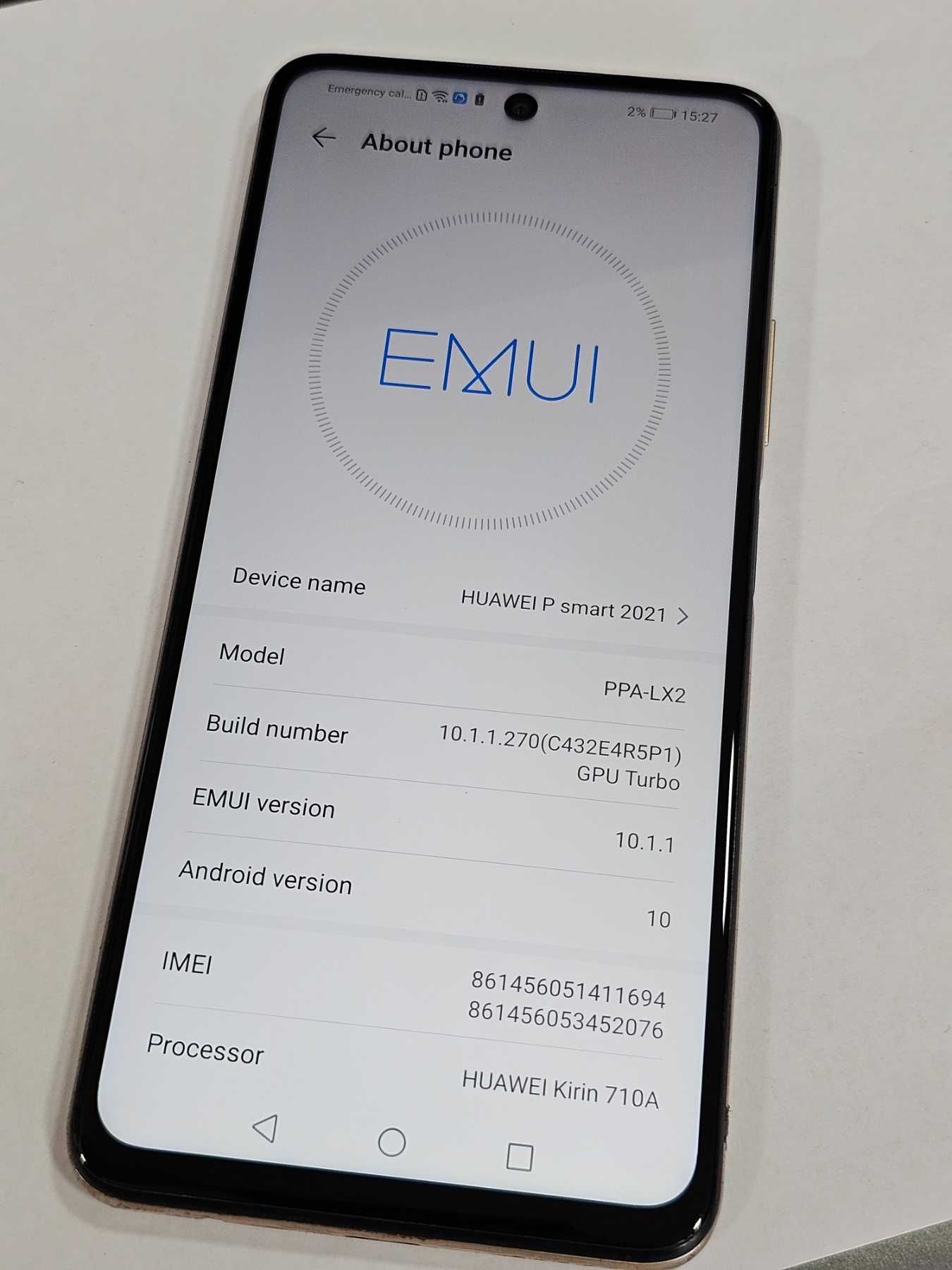 Смартфон Huawei P Smart (2021), Dual SIM, 128GB, 4GB RAM