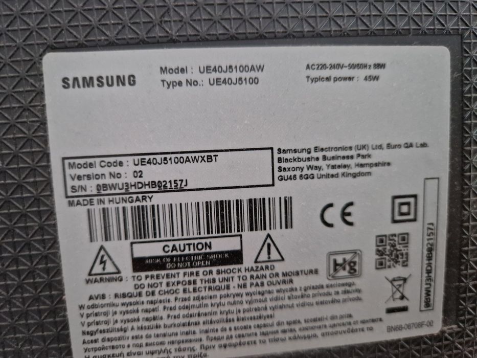 TV samsung 102cm diagonala