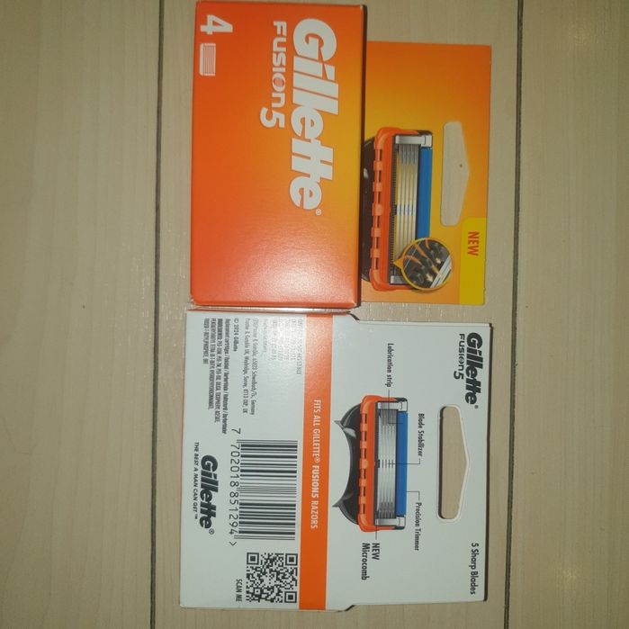 Set  Fusion Gillette  4 rezerve nou
Produs original sigilat 
Preț pt u
