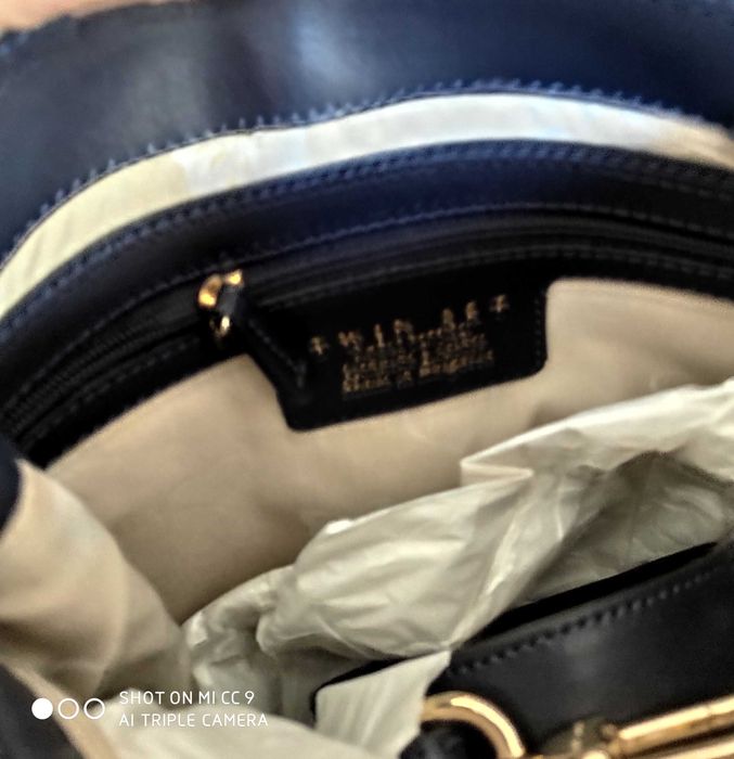 Twinset нова с етикет чанта от естествена кожа