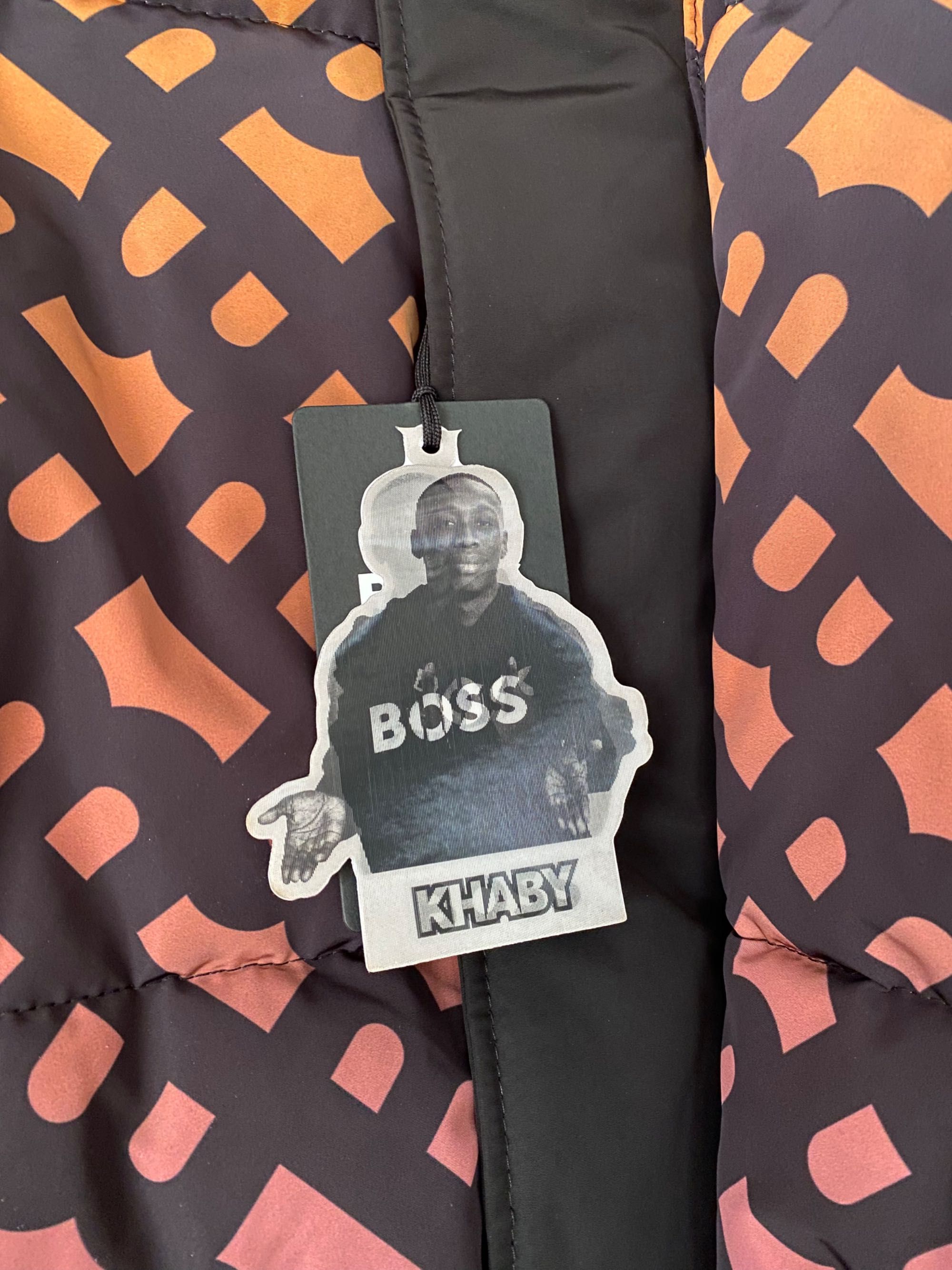 BOSS x Khaby Lame зимно мъжко яке/грейка с две лица | Размер: 48