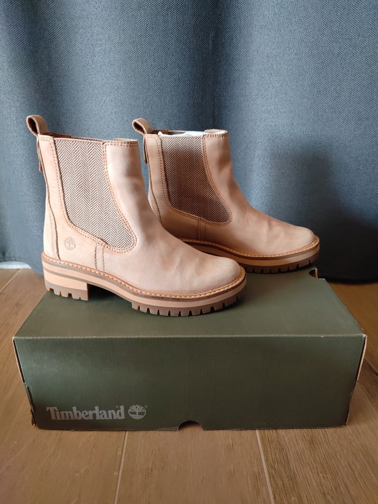 Cizme TIMBERLAND 37 - TB0A1S9Z -piele/nubuc botine femei, damă, woman