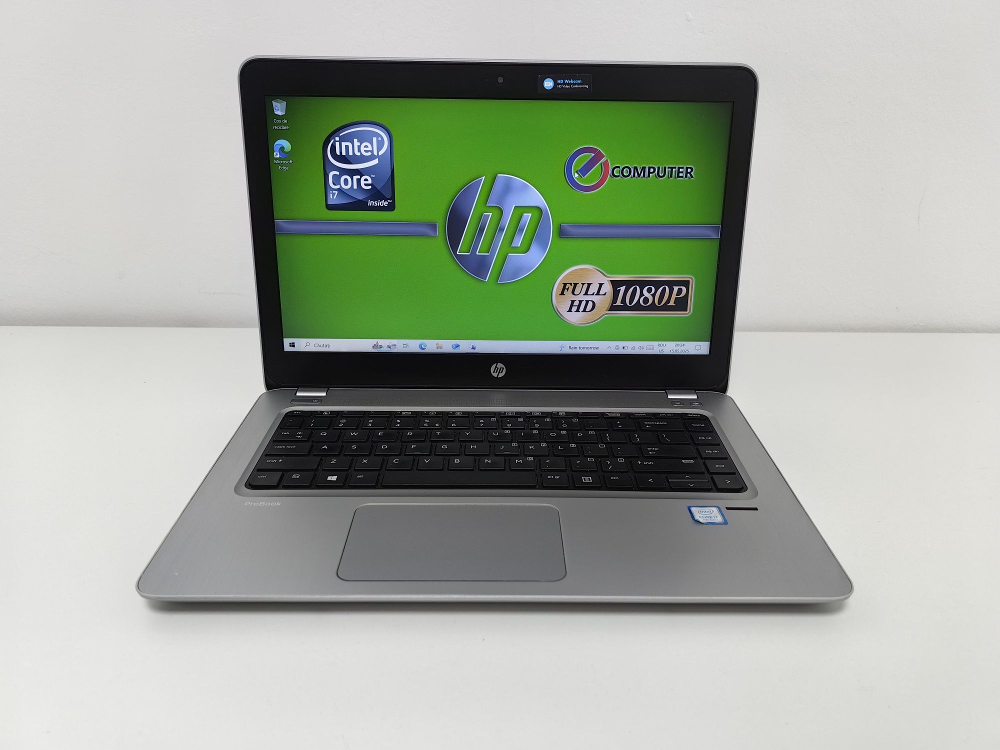 Laptop HP Probook SLIM i7 16gb ssd 14 FullHD . Garantie 1 an