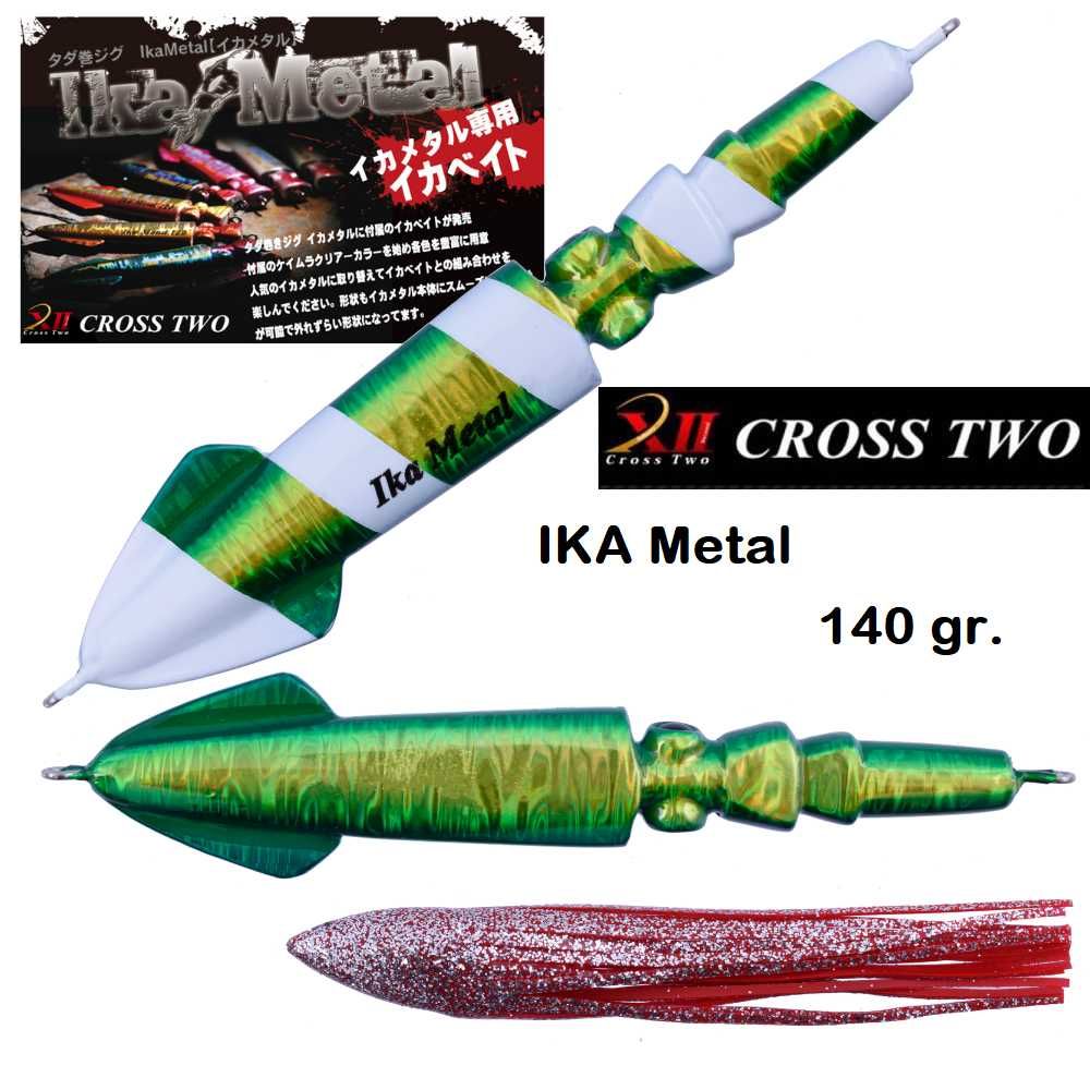 Пилкер с октопод Slow/Fast Jig Cross Two (XII) IKA METAL 140gr. - 20%