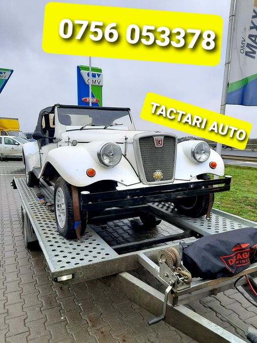 Tractari auto Ieftin Ramnicu Valcea platforma transport moto, marfa