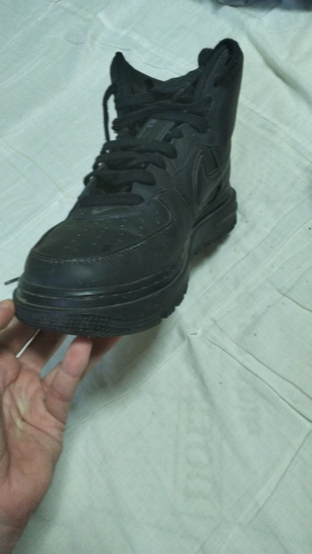 Vand Airforce 1 Black Mid 41