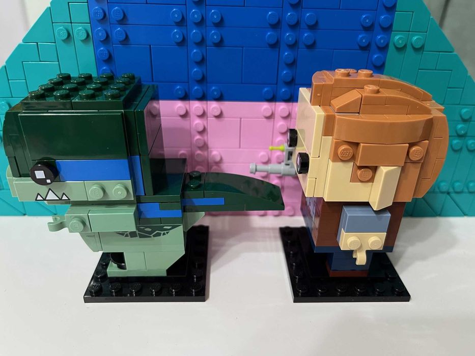 Lego Brickheadz 41614 Owen and Blue complet