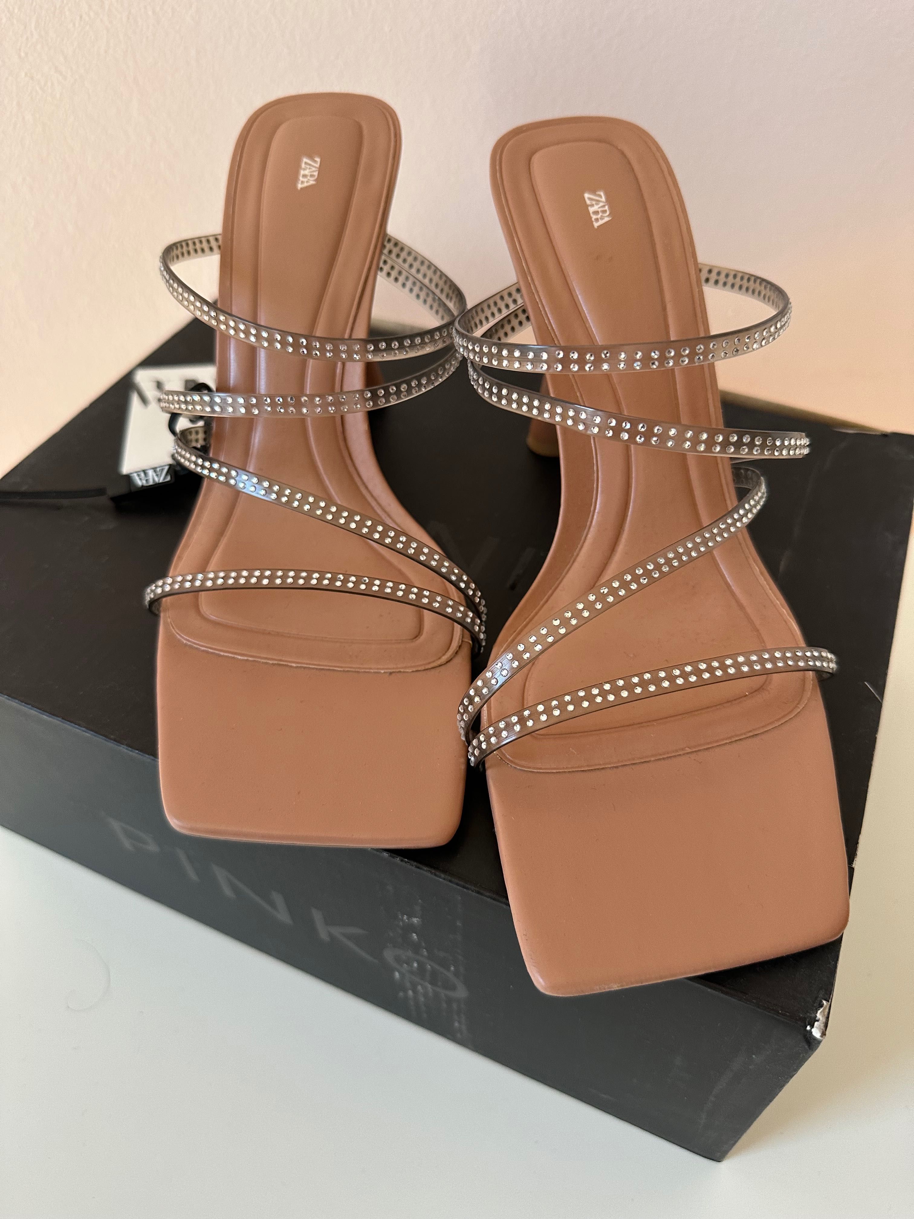 НОВИ Елегантни дамски сандали Zara