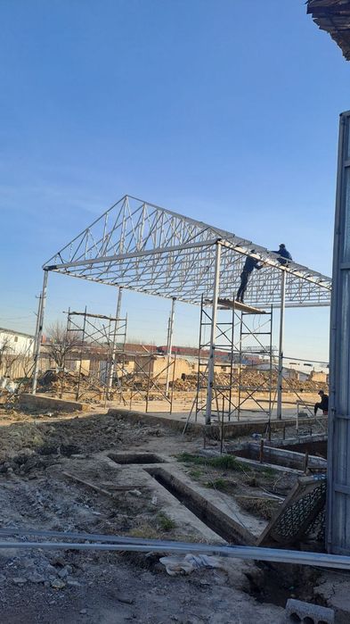 Sifatli konteyner materialdan tom yopish xizmati