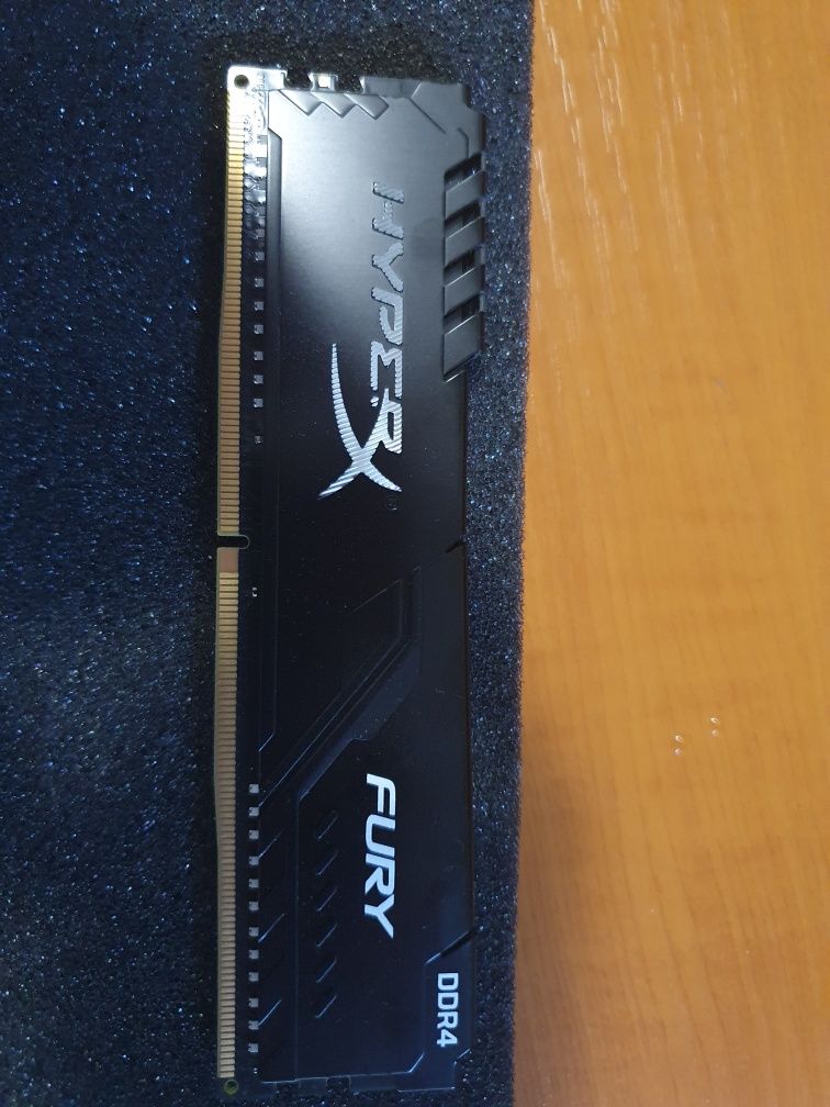 Memorie HyperX Fury Black 8GB, DDR4, 2400MHz, CL15, 1.2V