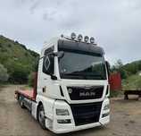 Vând MAN TGX 26.440 auto platformă transport utilaje