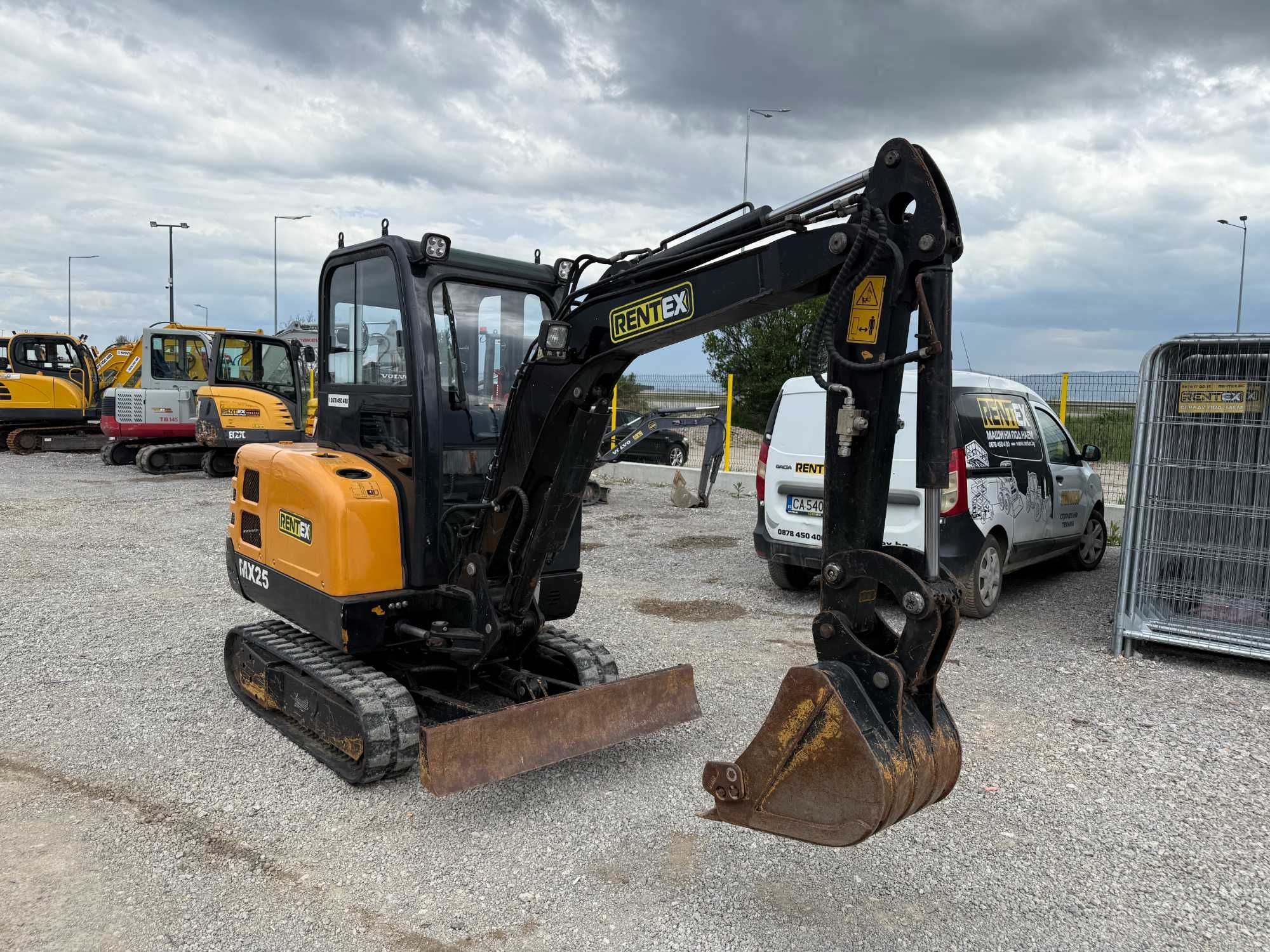 Багер Rentex Pro MX25
