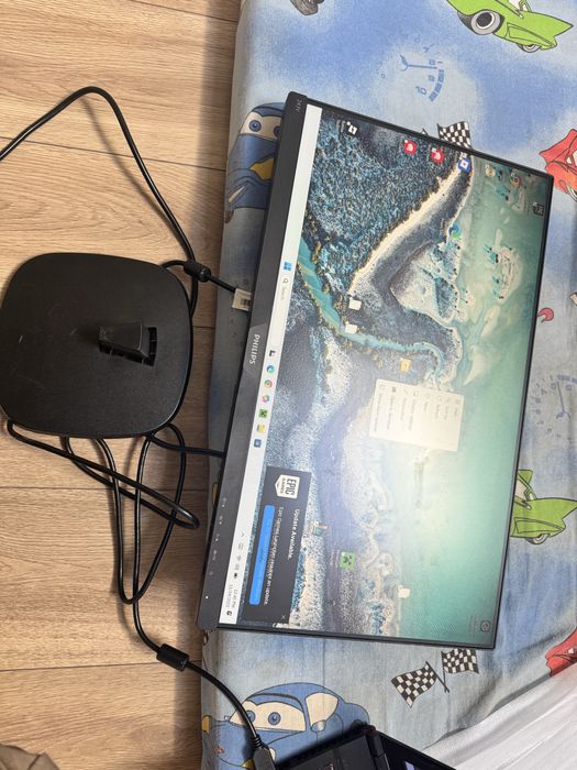 Monitor LED philips 23.8” Full HD, IPS, HDMI, VGA DVI