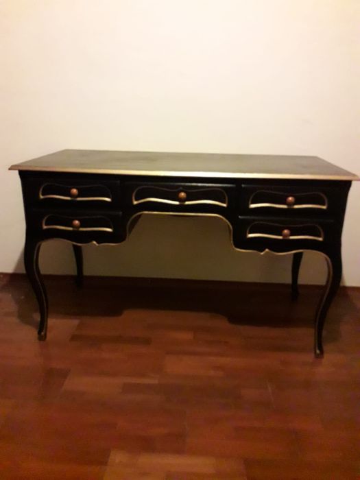 Birou din lemn masiv stil baroc