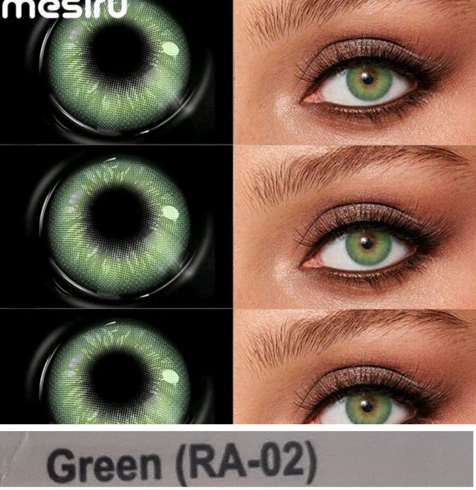 Контактни  цветни едногодишни лещи- без диоптър