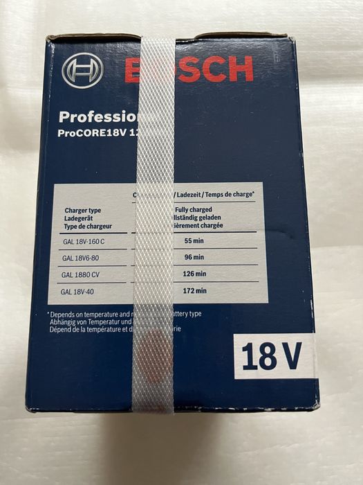 Acumulator Bosch Procore 18v-Sigilat