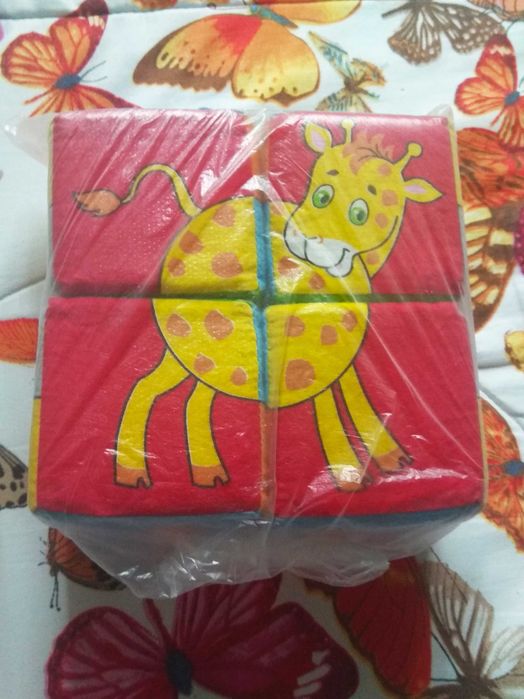 Мягкие игрушки кубики