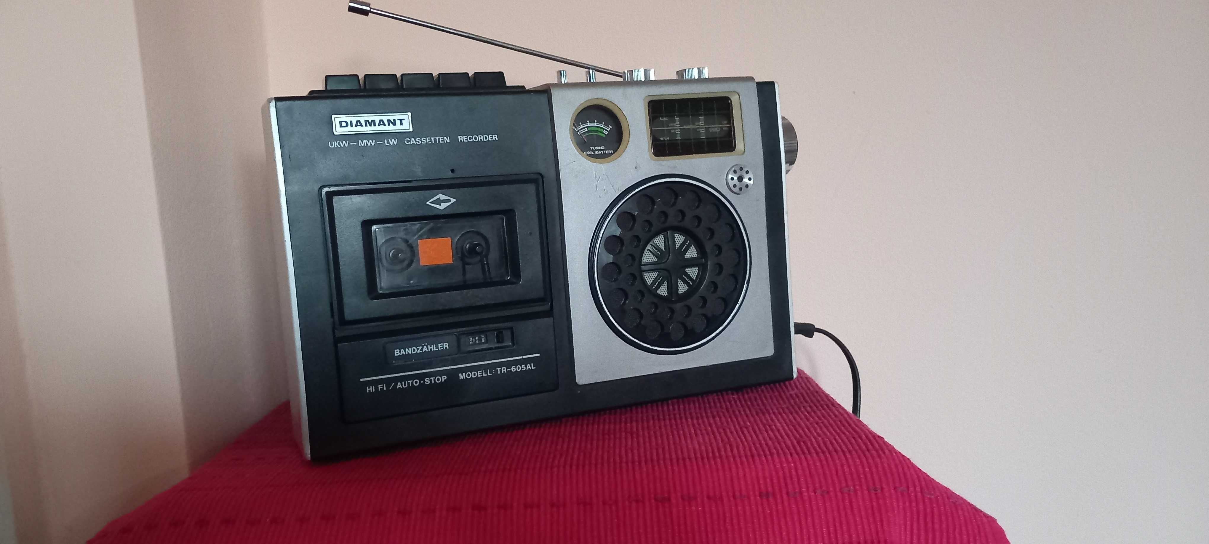 Radio casetofon Diamant TR 605 AL