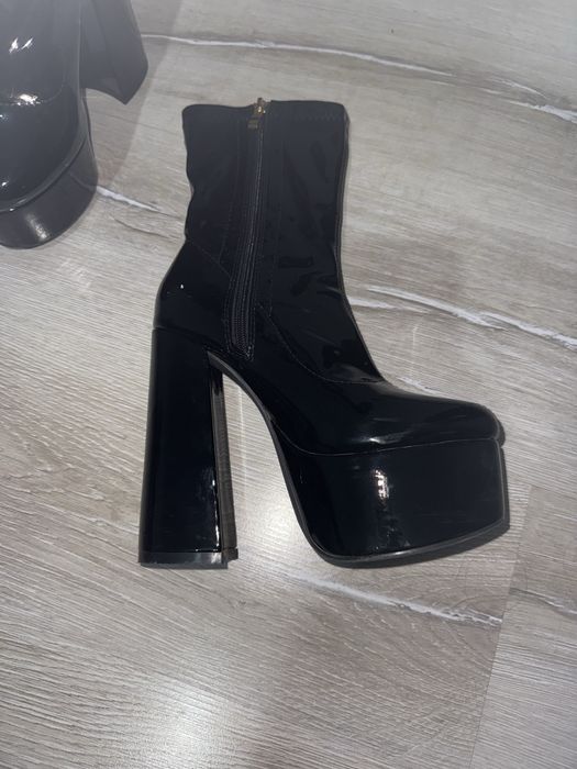 Botine dama cu toc si platforma