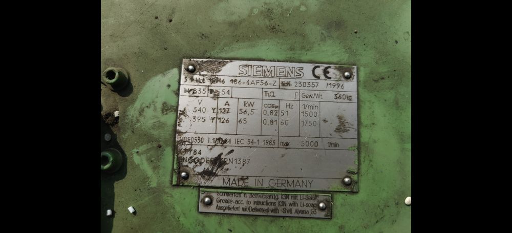 Pompa hidraulica 55kW, 1500rpm, 380V