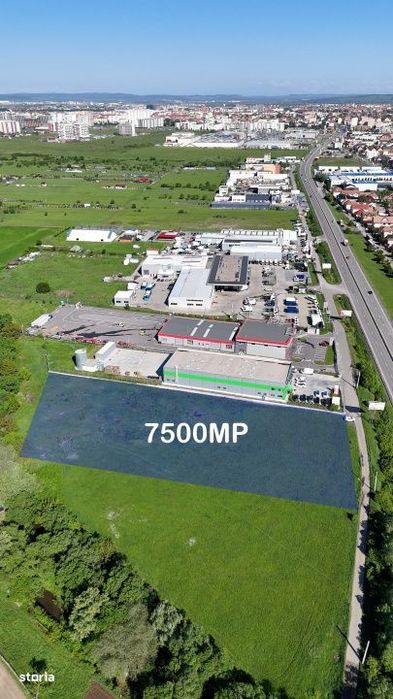 Teren industrial cu utilitati 7500mp / 62ml Selimbar