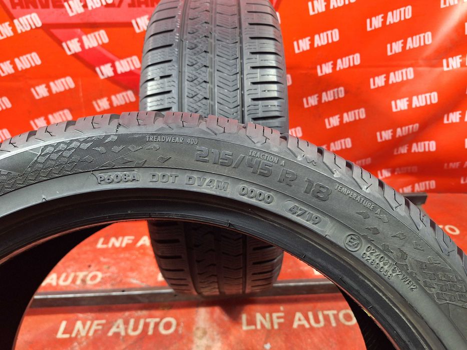 Anvelope VARA-IARNA - 215/45/18 - VREDESTEIN - 6.5 MM - DOT 2019 !