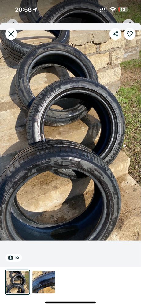 Продам шины размер 225/45 R 17