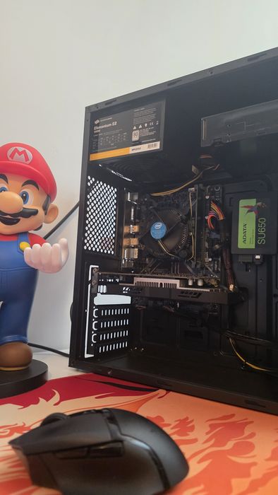 Unitate PC Gaming 8 DDR4 ssd RX 560 4gb