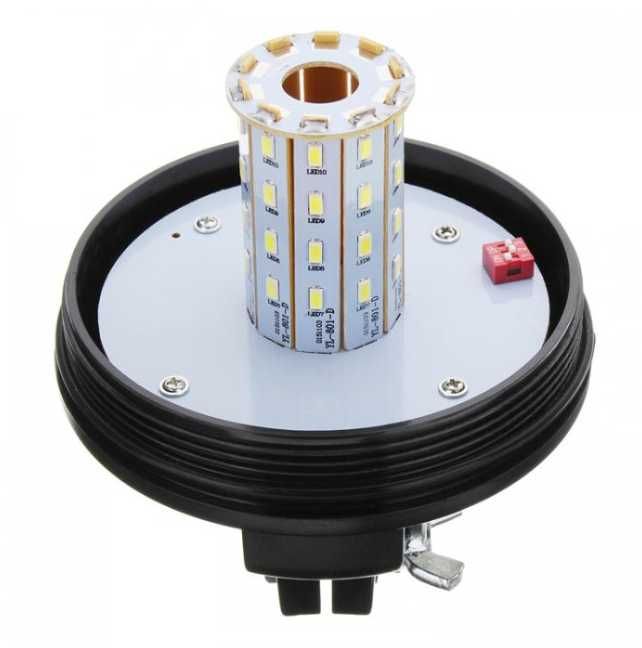 Диодна сигнална лампа-маяк 40 диода 12-24V